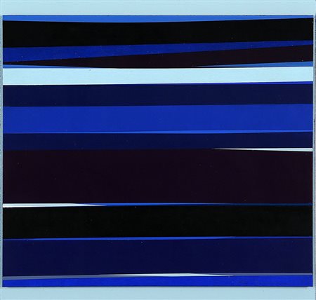 PHILIPPE MORRISON 1924 - 1994 Senza titolo, anni 70’ Olio su tavola applicata...