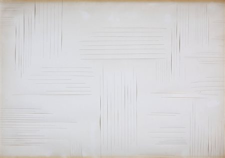 ROBERTO CRIPPA 1921 - 1972 Senza titolo, anni ’60 Cartoncino intagliato, cm....