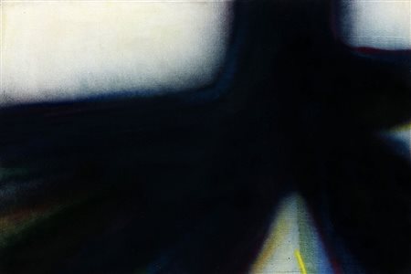 CLAUDIO OLIVIERI 1934 Senza titolo, 1971 Olio su tela, 101 x 150 Firmato e...