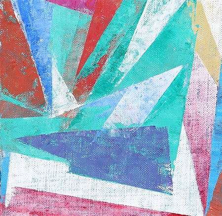 VITTORIO MATINO 1943 Senza titolo, 1989 Acrilico su tela, cm. 15 x 15 Timbro...