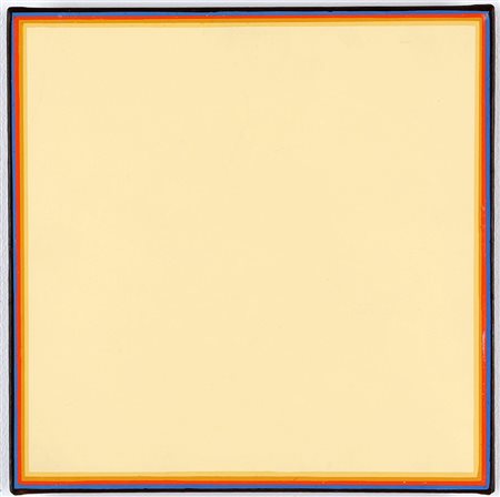 JORRIT TORNQUIST 1938 Opus 521, 1975 Acrilico su carta su tavola, cm. 20 x 20...