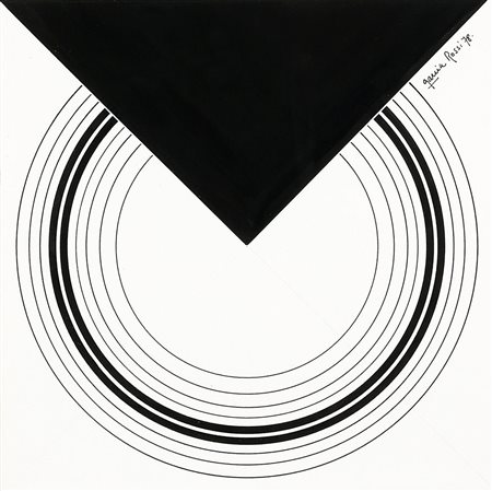 HORACIO GARCIA ROSSI 1929 - 2012 Senza titolo, 1978 Inchiostro su cartoncino,...