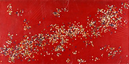 TANO FESTA 1938 - 1988 Coriandolo, 1980 Acrilico e coriandoli su tela, cm. 60...