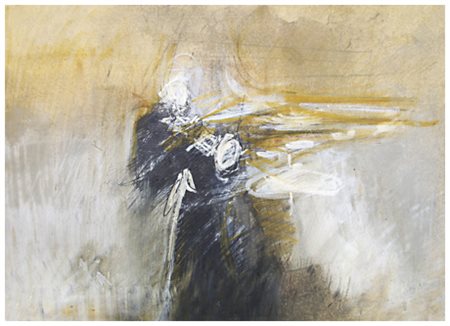 GIANCARLO CAZZANIGA Monza 1930 – Milano 2013 Jazz man 1964 Pittura, pastelli...