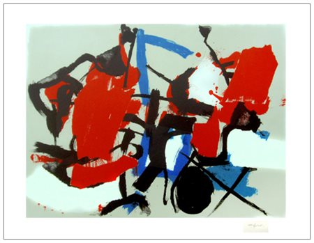 AFRO (Basaldella) Udine 1912 – Zurigo (Svizzera) 1976 Per Mann 1966...