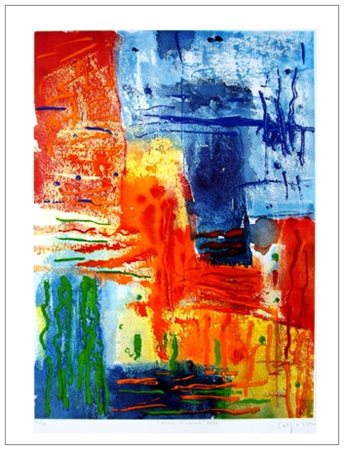 ANTONIO CORPORA Tunisi (Tunisia) 1909 – Roma 2004 Mare d’Oriente 1996...