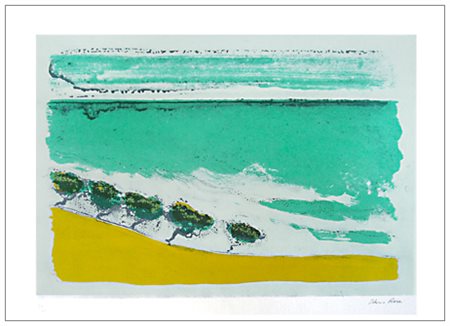 ILARIO ROSSI Bologna 1911 – Bologna 1994 Senza titolo Litografia a colori...