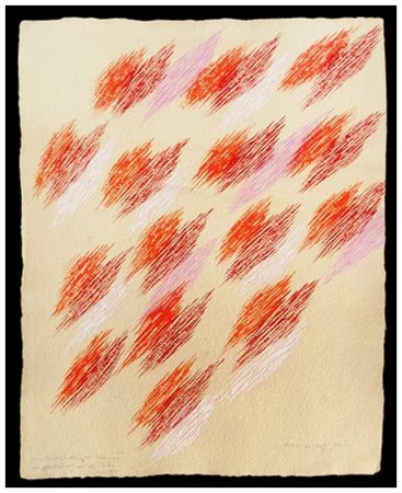 PIERO DORAZIO Roma 1927 – Todi 2005 Senza titolo 1988 Pittura su carta...