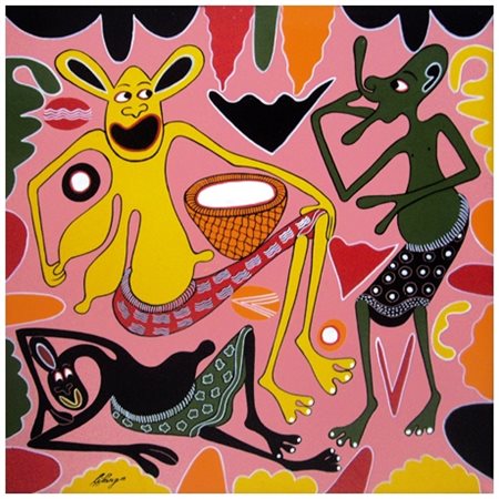 GEORGE LILANGA Kikwetu (Tanzania) 1934 – Dar es Salaam (Tanzania) 2005 Subiri...