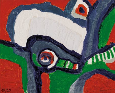 BENGT LINDSTROM Stoccolma 1925 - Njurunda 30/01/2008 Animal biblique, 1993...