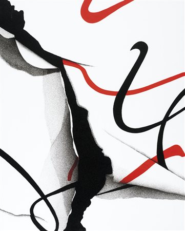 AGOSTINO FERRARI Milano 09/11/1938 Oltre la soglia, 2007 acrilico e sabbia su...