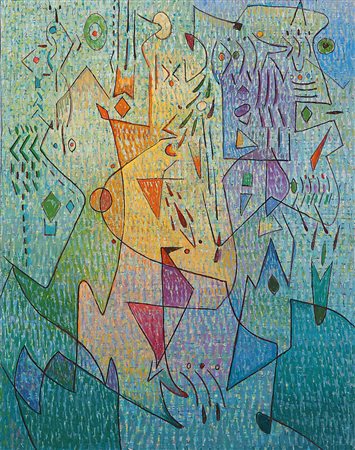 VINCENZO BALSAMO Brindisi 27/06/1935 Senza titolo, 2006 olio su tela cm....