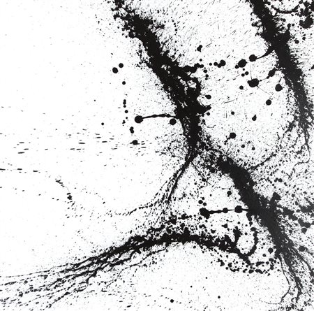 CHANDA’ TUN Novara 15/12/1980 Black and White, 2010 tempera acrilica su tela...