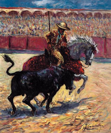 GIOVANFRANCESCO GONZAGA Milano 12/06/1921 - Milano 02/10/2007 Il picador,...