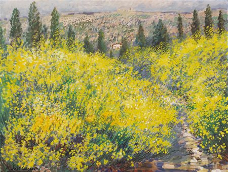 MICHELE CASCELLA Ortona (Ch) 07/09/1892 - Milano 27/08/1989 Ginestre in...