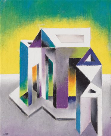 MARCELLO JORI Merano (Bz) 12/12/1951 Incontri, 1988 tecnica mista su tela...