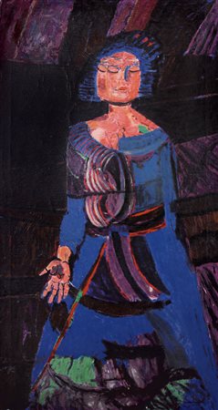 BRUNO CASSINARI Piacenza 28/10/1912 - Milano 26/03/1992 Maternità serigrafia...