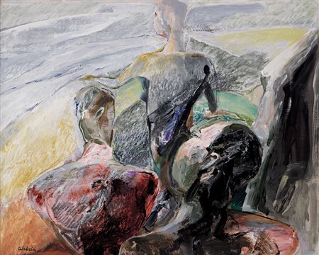 ENNIO CALABRIA Tripoli (Libia) 07/03/1937 Studio per Ricordo di Baratti...