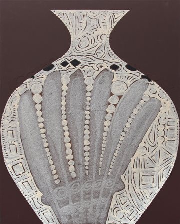 HASSAN FATHI Il Cairo (Egitto) 1957 Contenitore di luce, 2007 olio, tecnica...