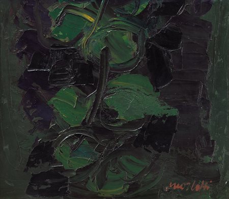 ENNIO MORLOTTI Lecco 24/09/1910 - 15/12/1992 Cactus, 1967 olio su tela cm....