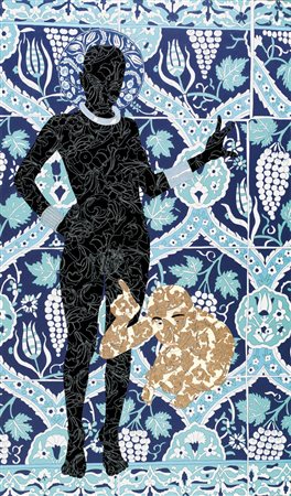 MAURIZIO CANNAVACCIUOLO Napoli 22/09/1954 La mia donna è egiziana, 1995 olio...