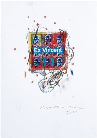 ENRICO MANERA Asmara (Etiopia) 04/04/1947 Ex Vincent, 2002 tecnica mista e...