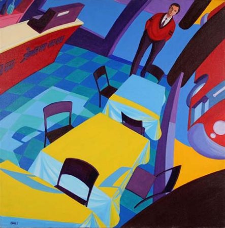 STEFANO GALLI Falconara Marittima (An) 20/11/1950 Bar Stazione 3, 2001...