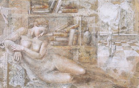 ELVIO MARCHIONNI Spello (PG) 1944 Strappo 682, (2010) tecnica mista su tela...