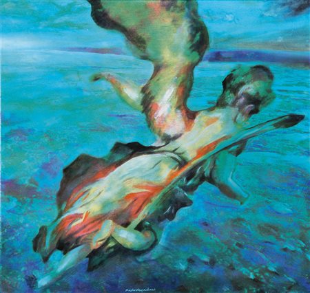 MARIO VESPASIANI San Benedetto del Tronto (AP) 02/07/1978 Senza titolo olio e...