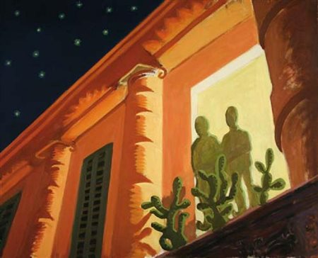 FRANCESCO DI LERNIA Torino 19/10/1966 Senza titolo, 1994 olio su tela cm....