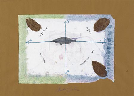 CLAUDIO COSTA Tirana (Albania) 22/06/1942 - Genova 1995 Senza titolo tecnica...