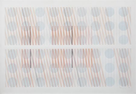 CARLO NANGERONI New York (U.S.A.) 24/06/1922 Senza titolo, 1977 tecnica mista...