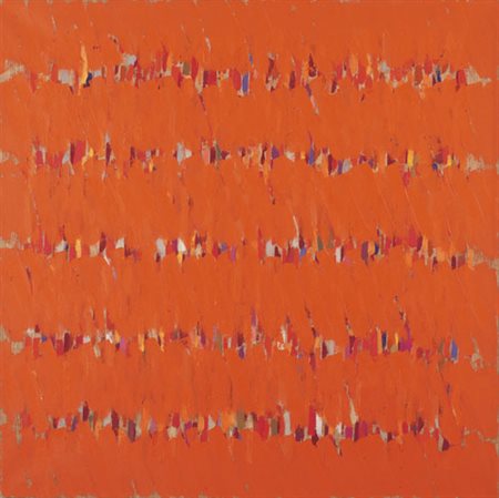 GIANCARLO BARGONI Genova 01/09/1936 Senza titolo, 1980 olio su tela cm....