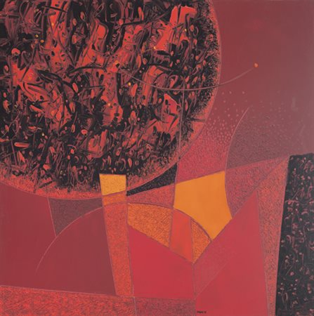 CAMILLO FRANCIA Casale Monferrato (Al) 1955 Senza titolo rosso, 2009 olio su...