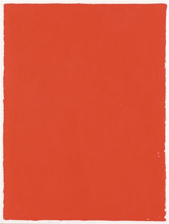 BERNARD AUBERTIN Fontenay aux Roses 1934 Monocromo rosso, 2008 acrilici...