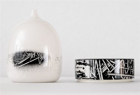 EMILIO SCANAVINO Genova 28/02/1922 - Milano 29/11/1986 Senza titolo vaso in...