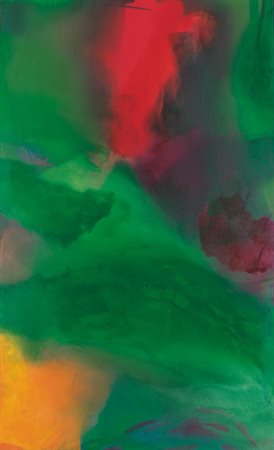 ITALO BRESSAN Vezzano di Trento 1950 Verde - sporco, 1990 olio su tela cm....