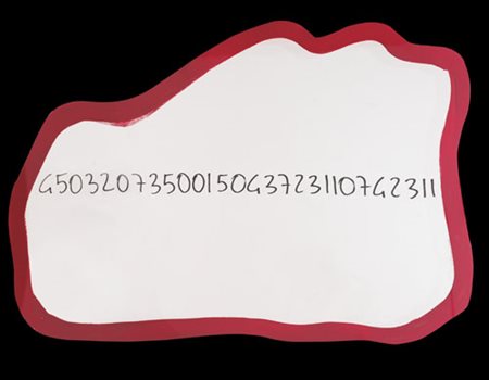 MICHELANGELO PISTOLETTO Biella (Vc) 25/06/1933 Frattali, 1999-2000 smalti su...