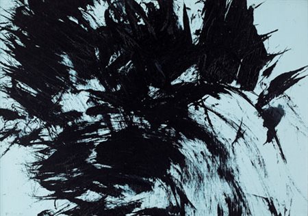 HANS HARTUNG Lipsia 1904 - Antibes 1989 T 1980-H 28, 1980 acrilici su tela...