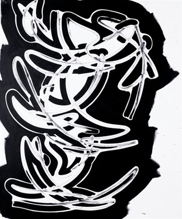 GIOVANNI ASDRUBALI Tuscania (Vt) 07/10/1955 Senza titolo, 1993 acrilici su...