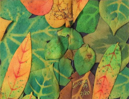 PIERO GILARDI Torino 03/08/1942 Foglie, 1995 poliuretano espanso applicato su...