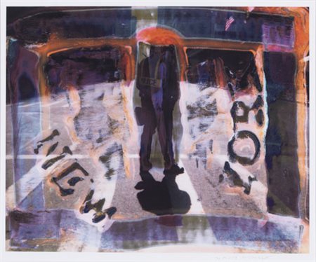 MAURIZIO GALIMBERTI Milano 1956 New Police York stampa a pigmenti su...