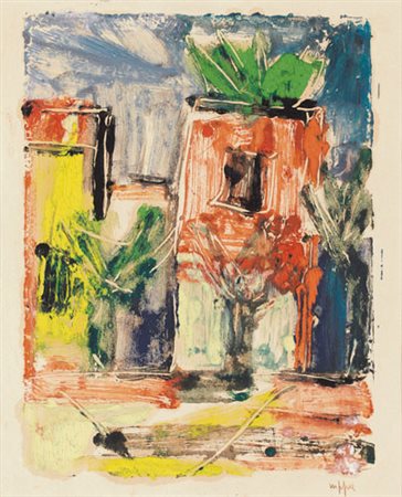 ROBERTO CRIPPA Milano 07/05/1921 - Bresso (Mi) 19/03/1972 Case e alberi,...