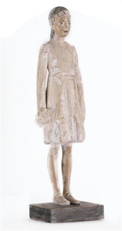 ARON DEMETZ 29/09/1972 Iniziazione, 2004 scultura in legno di tiglio...