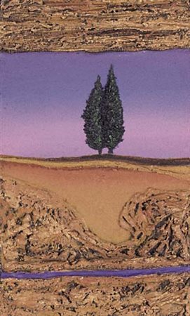 MARIO PASCHETTA Milano 27/04/1949 Alba, 1995 malte e terre naturali su tela...