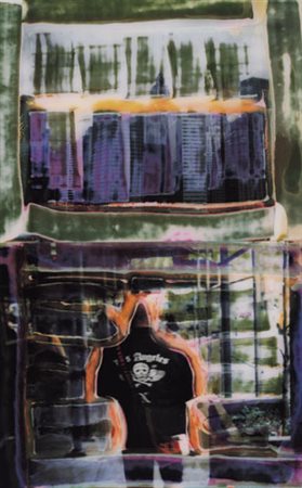 MAURIZIO GALIMBERTI Milano 1956 Hell's Angels stampa lambda sotto plexiglass...