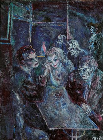 ALIGI SASSU Milano 17/07/1912 - Palma di Maiorca 17/07/2000 Al bar, 1936-38...