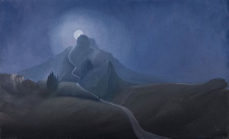 UBALDO BARTOLINI Montappone (Ap) 18/02/1944 Sera d'estate, 2007 olio su tela...