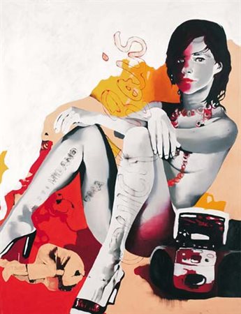 CLEONICE GIOIA Colleferro (Roma) 12/01/1976 Quick Rais, 2011 tecnica mista su...