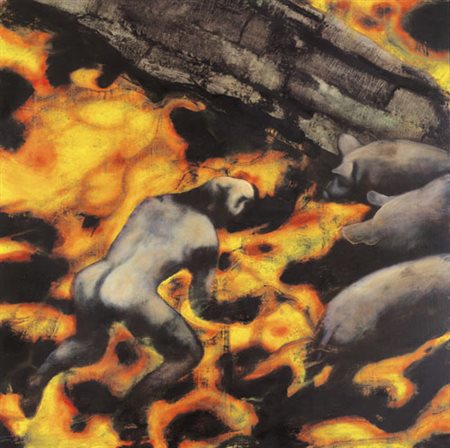 AOLO CONSORTI San Benedetto del Tronto (Ap) 09/08/1964 Possessione, 1997 olio...